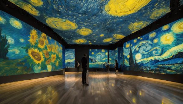Venez admirer l’immersion inédite de l’exposition Van Gogh