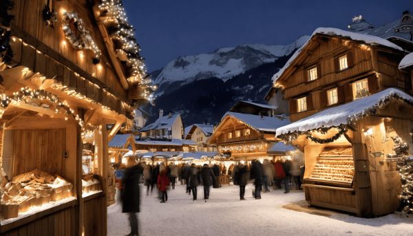 Vivez la magie des marchés de Noël en Haute-Savoie